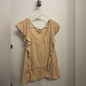 American Eagle ruffle tank top